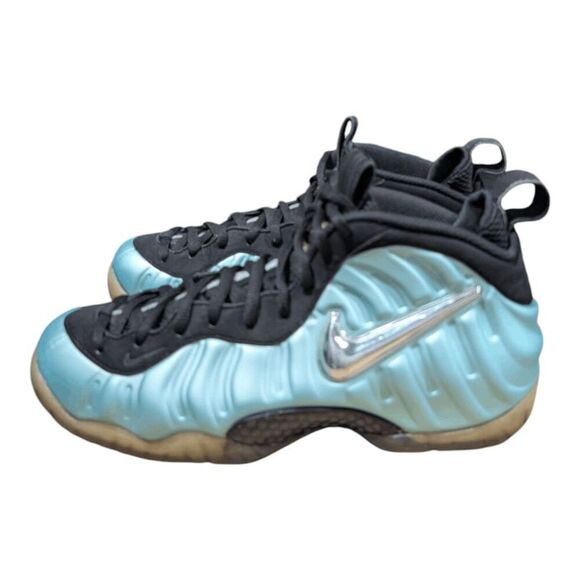 NIKE Air Foamposite Pro 'Island Green' Sneakers Size 9.5 - Picture 3 of 9